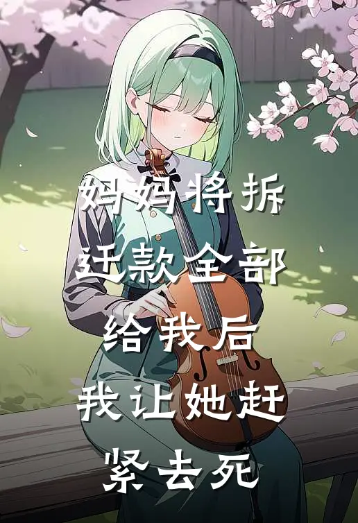 妈妈将拆迁款全部给我后，我让她赶紧去死