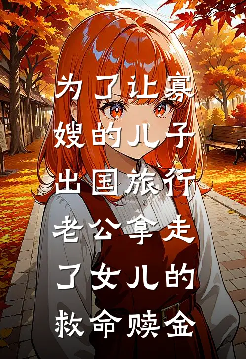 为了让寡嫂的儿子出国旅行，老公拿走了女儿的救命赎金