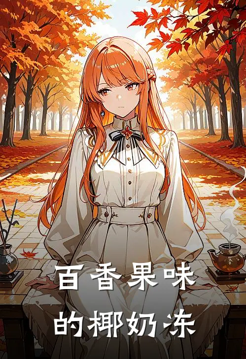 百香果味的椰奶冻