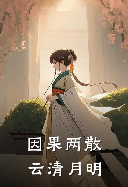 因果两散，云清月明